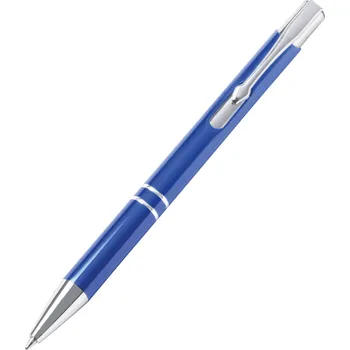 Hliníkové kuličkové pero TUCSON, modrá