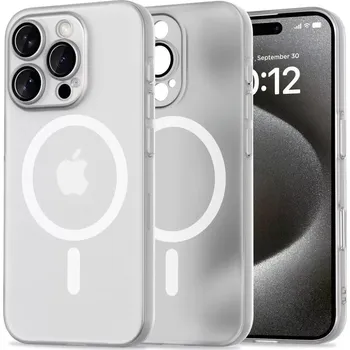 Kryt iPhone 16 Pro Tech-Protect Magslim MagSafe Matte white