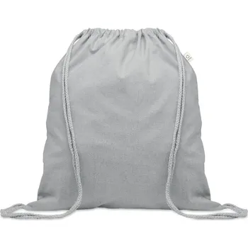 Městský batoh Stahovací bavlněný batoh - CABETRI COLOUR, šedá