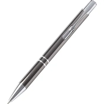Hliníkové kuličkové pero TUCSON, tmavě šedá