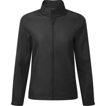 Pánská softshellová bunda Premier Women’s Windchecker® Printable & Recycled Softshell Jacket, černá (Black)