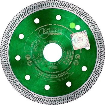 Brusný kotouč Kotouč řezný diamant GENT SD-PR 125mm turbo jemné zelený
