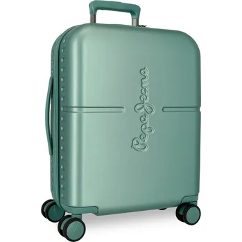 JOUMMA BAGS PEPE JEANS Highlight Verde, ABS Cestovní kufr, 55x40x20cm, 37L, 768912B (small)