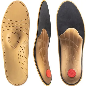 Vložka do bot Kožené ortopedické vložky na ploché nohy a bolesti ostrohy Support II, EU 36