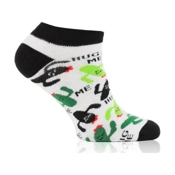 Pánské ponožky Pánské ponožky Italian Fashion S167S Picos Černo-bílá 44-47