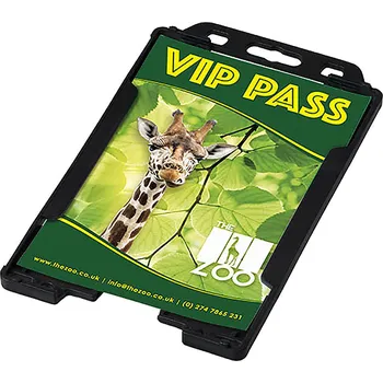 Peněženka Pierre držák na karty z recyklovaného plastu , černá