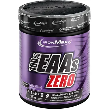 Aminokyselina Ironmaxx 100% EEA Zero 500 g Příchuť: Wild Berries