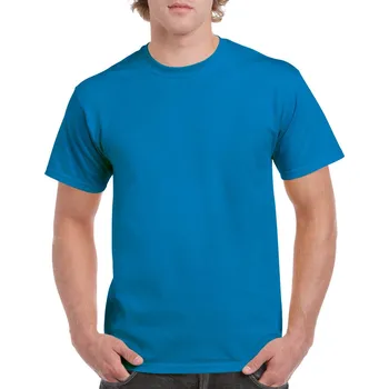 Pánské oblečení Gildan Heavy Cotton™ Adult T-shirt, modrá (Sapphire)