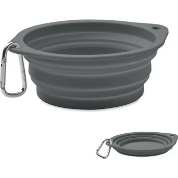 Miska pro psa Přenosná miska pro domácí mazlíčky - KOLAPDIER, tmavě šedá
