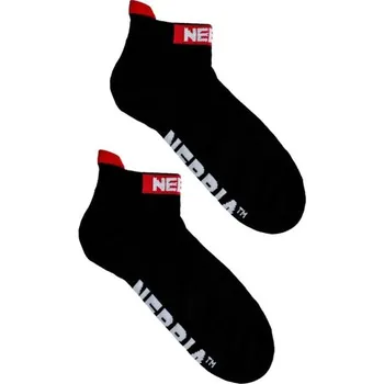 Pánské ponožky Ponožky Ankle Socks Smash It Black - NEBBIA Velikost: 43 - 46, Barva: černá
