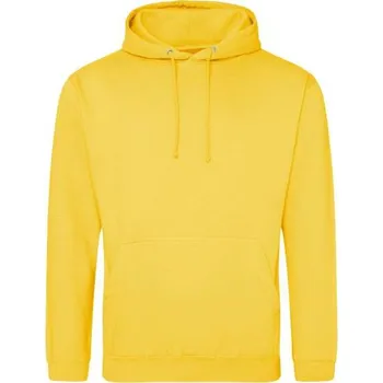 Pánská mikina Just Hoods College Hoodie, žlutá (Daisy)