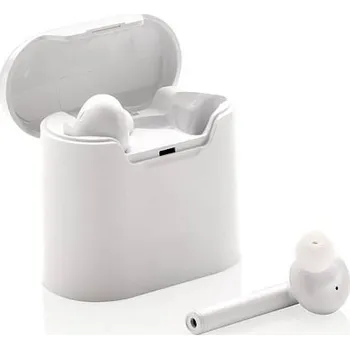 Sluchátka Skutečně bezdrátová sluchátka Liberty v nabíjecí krabičce, bílá