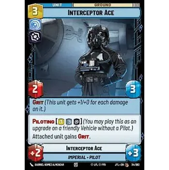 Sběratelská karetní hra Interceptor Ace 034/202 - Jump to Lightspeed Typ karty: Standard