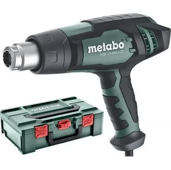 Horkovzdušná pistole METABO Elektrická horkovzdušná pistole HGE 23-650 LCD + MetaBOX 145 603065500