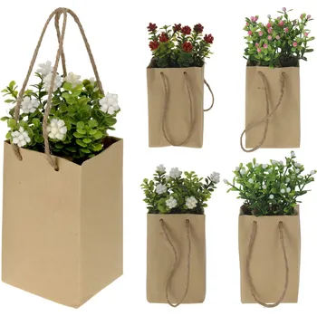 umělá květina PROHOME - Rostlina umělá v papírovém sáčku