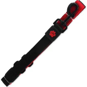 Vodítko pro psa Vodítko Active Dog Bungee Neoprene L červené 2,5x120cm