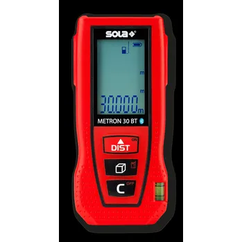 Měřící laser SOLA LASEROVÝ DÁLKOMER METRON 30 BT