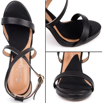 Vložka do bot Nárazuvzdorné polovložky do dámských bot na vysokém podpatku, 1 pár (2ks), černá