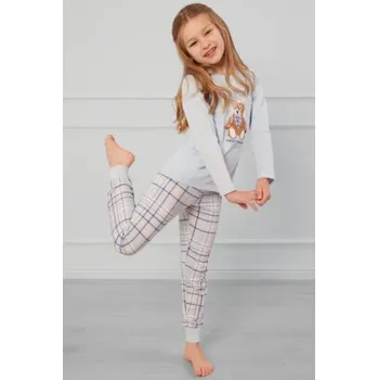 Dívčí pyžamo Dívčí pyžamo Italian Fashion Katrin - bavlna Světle modrá 12 let