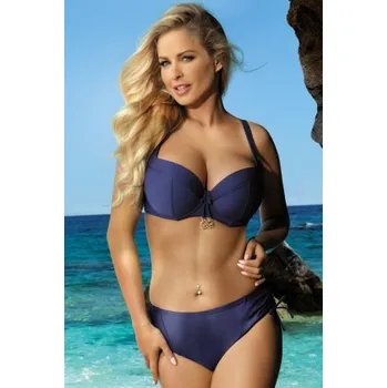 Dámské plavky Dvoudílné plavky Etna CD-28 Tmavě modrá 95E/4XL