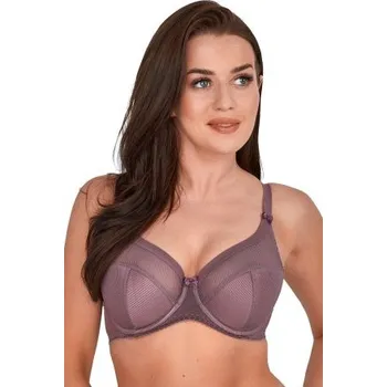 Podprsenka Polovyztužená podprsenka Gaia 1058 SONIA Tmavě fialová 95E
