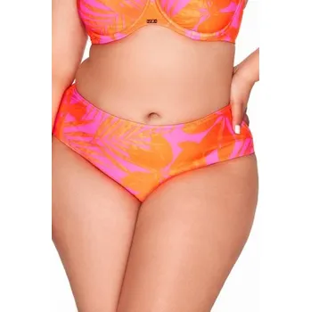 Dámské plavky Spodní díl plavek Ava Lingerie SF-215/5 Tangerine - brazilky Oranžová 2XL