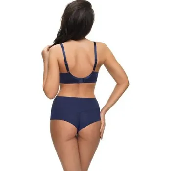 Kalhotky Vysoké brazilky Gorsenia K498 Paradise Tmavě modrá 2XL