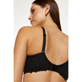 Podprsenka Vyztužená podprsenka Gorteks Eclipse - hladká Černá 75E