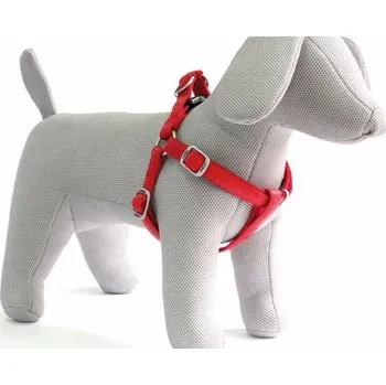 Postroj pro psa Postroj Mylord červený 2x50-75 cm