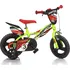 Dětské kolo Dino Bikes 612L-RP Raptor 12", Neon Yellow