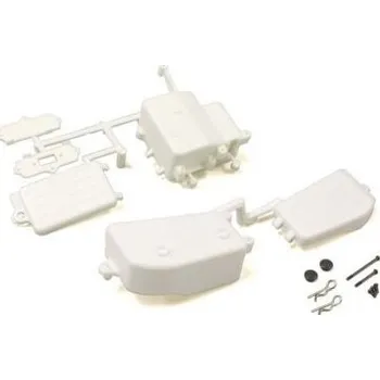 RC náhradní díl Receiver and Battery Box Kyosho Inferno MP9-MP10 - White - expresní doprava