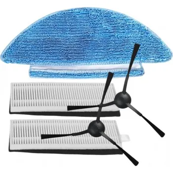 Sada příslušenství pro robotický vysavač HEPA filtry, kartáčky pro TESLA AI300 Smart Robot Vacuum s mopem, 5ks