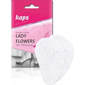 Vložka do bot Lady Flowers gelové špičky do obuvi s vysokým podpatkem s motivem