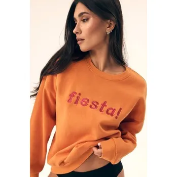 Dámská mikina Dámská mikina Henderson Nicte - bavlna Oranžová L