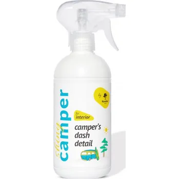 Čistič plastových dílů Čistič palubní desky, plastů karavanu, dodávek, aut, Camper's Dash Detail, 500 ml