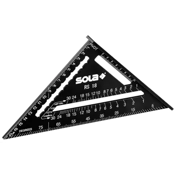 Úhloměr SOLA 56160101 Tesarský úhelník RS 18