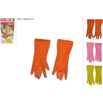 Pracovní rukavice PROHOME - Rukavice gumové M různé barvy