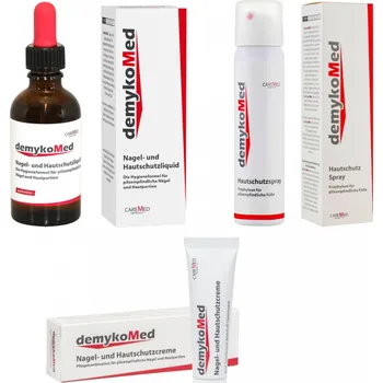 Tělový krém DemykoMed Sada 3 výrobky roztok, sprej, krém