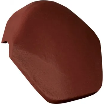 Uzávěra hřebene Bramac Protector s vrutem červenohnědá