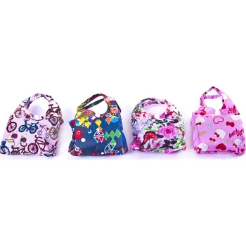 PROHOME - Taška nákupní skládací různé dekory a barvy