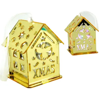 Vánoční dekorace PROHOME - Vánoční domeček LED dekorace