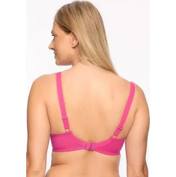 Podprsenka Polovyztužená podprsenka Gaia Keto Fuksiová 100C
