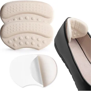 Vložka do bot Ochranné samolepicí pěnové patičky do obuvi, Heel Guard, béžová