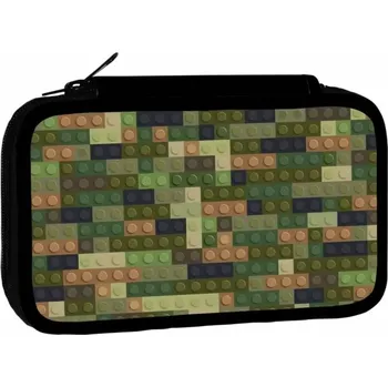 Školní penál třípatrový Cubes