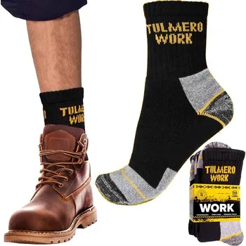 Pracovní ponožky teplé froté silné, Twork Pro, 3 páry