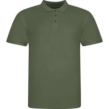 Pánská košile Just Polos The 100 Polo, zelená (Military Green)