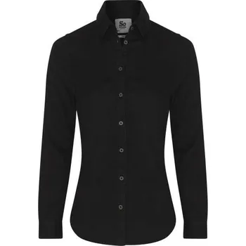 Pánská košile So Denim Lucy Denim Shirt, černá (Black)