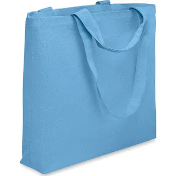 Plážová taška plátěná 320g - MALDI BEACH, tyrkysová