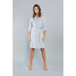 Dámský župan Italian Fashion Montana 3/4 Šedá S