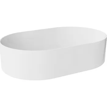 Umyvadlo Besco Deskové umyvadlo z litého mramoru Lova UM D 53x34 cm